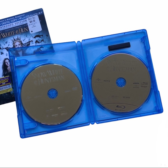 Blu-Ray + DVD Snow White & The Huntsman Extended Edition EUC - Picture 3 of 5